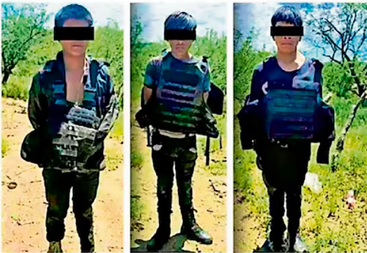 37 niños involucrados en crimen organizado en Sonora