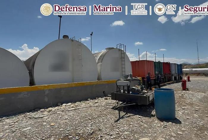 933 mil litros de hidrocarburo asegurados en operativo en Veracruz