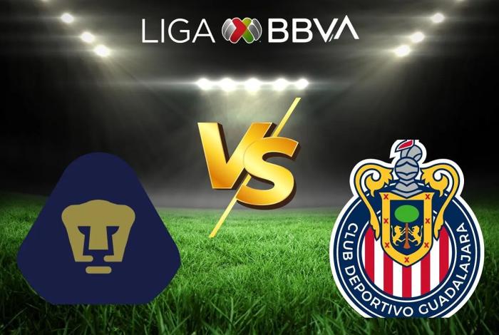 ¿A qué hora y dónde ver en vivo el Pumas Vs Chivas?