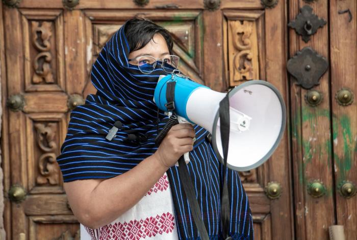 A una voz, Acachuén clama protección para su pueblo