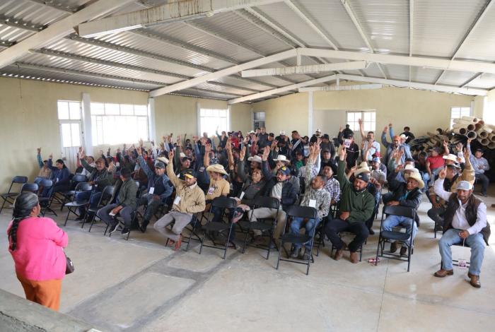 Acompaña el IEM consultas en la comunidad indígena de Donaciano Ojeda