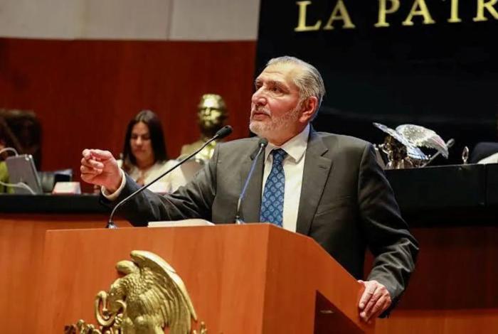 Adán Augusto evita aclarar su futuro en el Senado