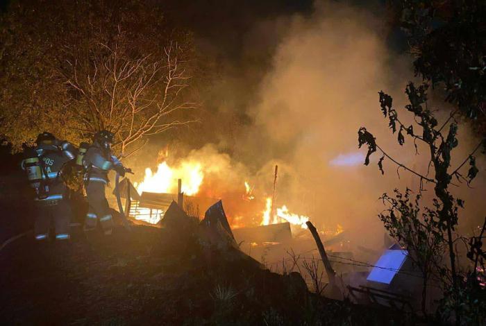 Adulto mayor muere calcinado tras incendio de domicilio en la colonia El Durazno
