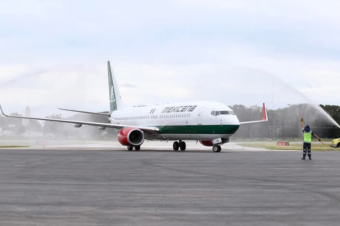 Aerolínea Mexicana cumple 1 año con 382,000 pasajeros y 5 aviones nuevos de Brasil