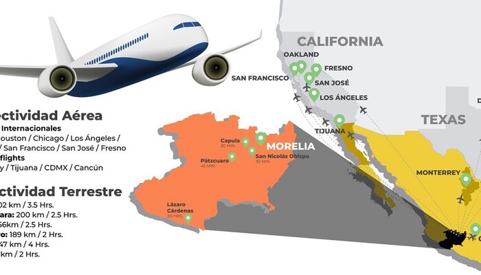 Aeropuerto de Morelia arranca 2025 con cifras históricas