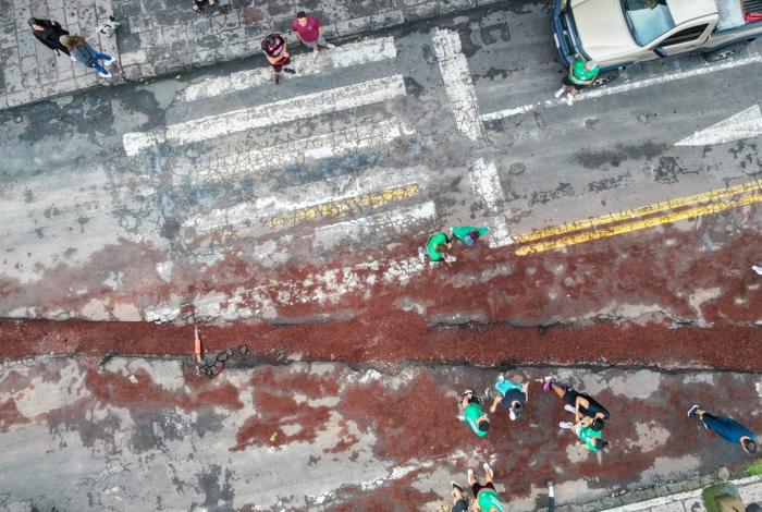 Afectación en avenida Tata Vasco obliga a extremar precauciones