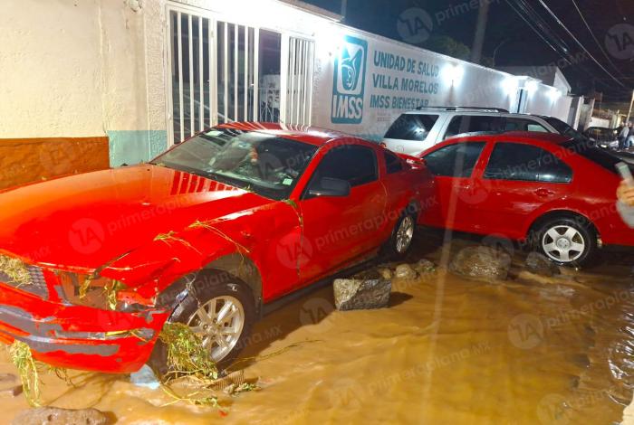 Afectadas más de 20 viviendas por tromba en Morelos