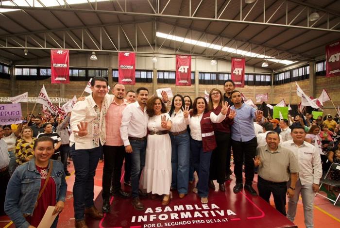 Afianza Gladyz Butanda respaldo de liderazgos regionales de Morena