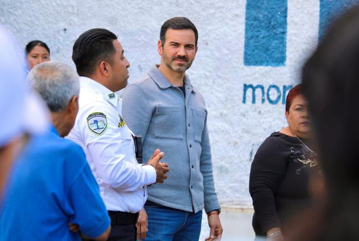 Afianza Yankel Benítez comunicación con vecinas y vecinos de la colonia Dr. Miguel Silva