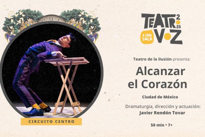 ‘Alcanzar el corazón’, una obra llena de ternura, risa e ilusión será vista el Ocampo