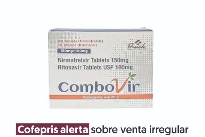 Alerta SSM sobre venta irregular de medicamento Combovir