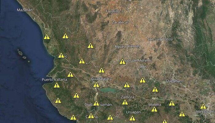 Alertan PC y Bomberos de Morelia por lluvias este lunes