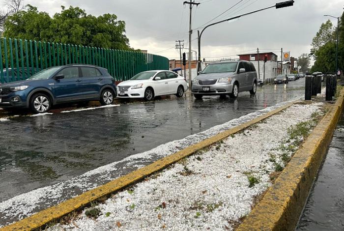 Alertan por lluvias fuertes y caída de granizo en Michoacán y otros estados del país