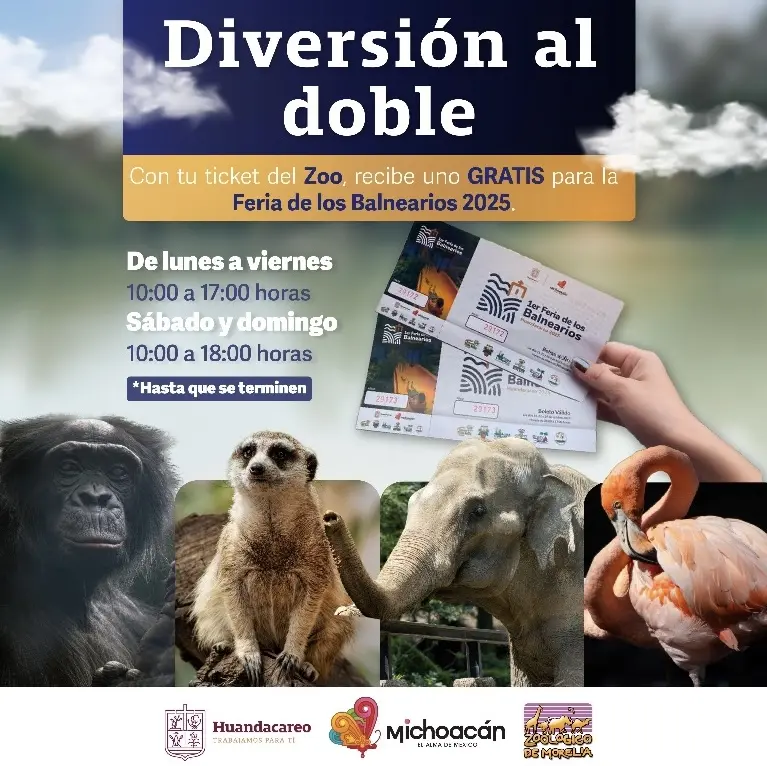 Alexis Velázquez invita a conseguir tus boletos para la Primera Feria de los Balnearios de Huandacareo 2025