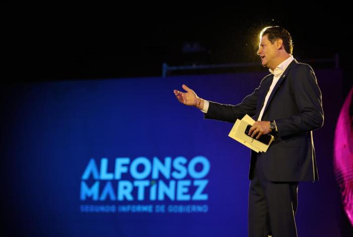 Alfonso Martínez Alcázar rinde su II Informe de Gobierno en Morelia
