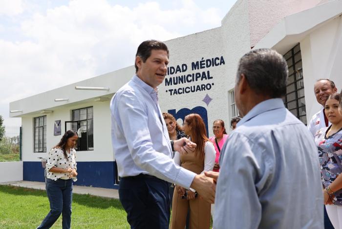 Alfonso Martínez dignifica la salud en Morelia