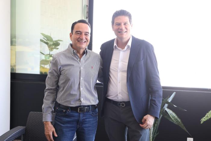 Alfonso Martínez y Carlos Soto estrechan colaboración intermunicipal