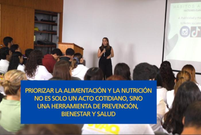 Alimentación saludable, una estrategia clave de prevención y bienestar