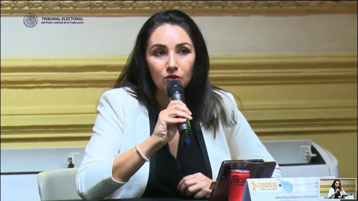 Alma Bahena Discute los Avances en Materia Electoral para la Protección de Grupos Vulnerables