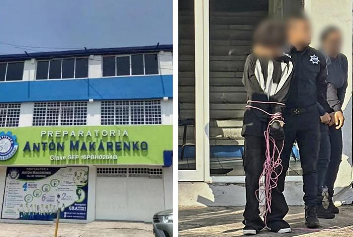 Alumno que mató a maestras era nuevo y no tenía antecedentes: Preparatoria Makárenko