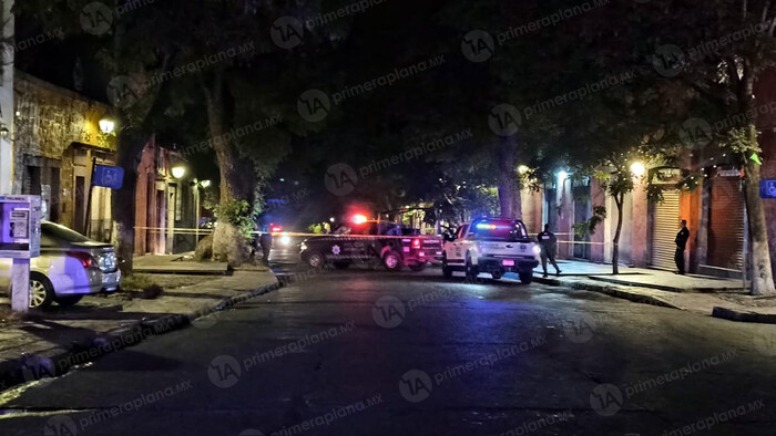 Amanece Morelia con un homicidio en pleno Centro Histórico