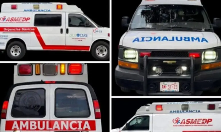 Ambulancia de la Ciudad de México es secuestrada con paramédicos dentro, huyeron hacia Hidalgo