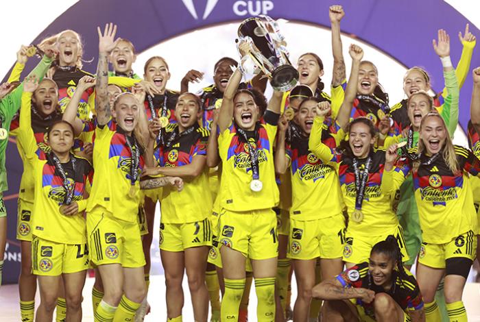 América gana el título de la Concacaf al vencer al Washington Spirit
