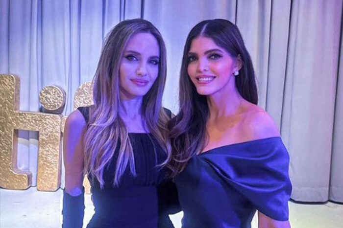 Ana Bárbara presume foto junto a Angelina Jolie en el Festival de Cine de Toronto