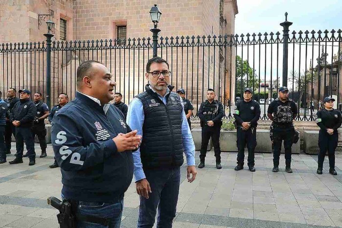 Ante hechos de violencia en la capital, Guardia Civil fortalece el Blindaje Morelia