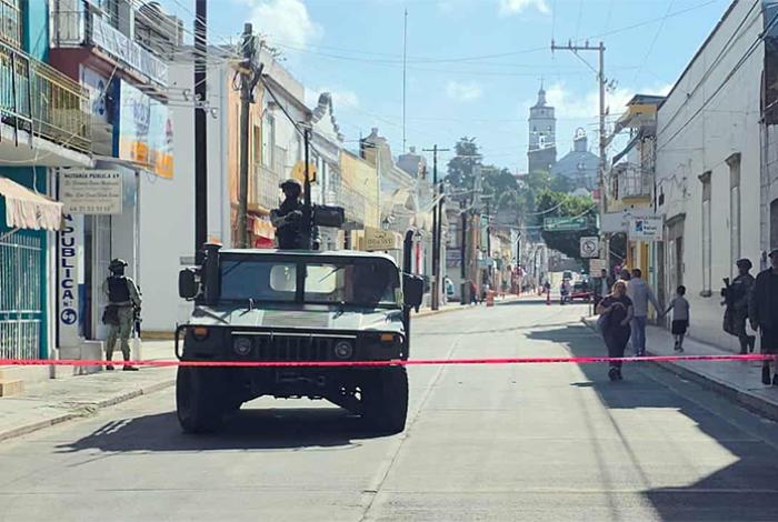 Antes del ataque a la alcaldía de Zinapécuaro, grupos rivales se enfrentaron a balazos