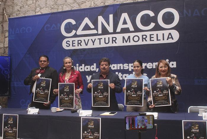 Anuncia CANACO Morelia la 24ª edición del Festival del Mariachi con gala sinfónica en el Teatro Matamoros
