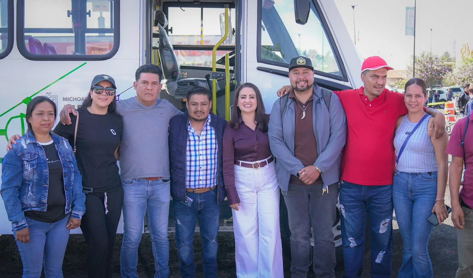 Anuncia Gladyz Butanda renovación de transporte en Morelia