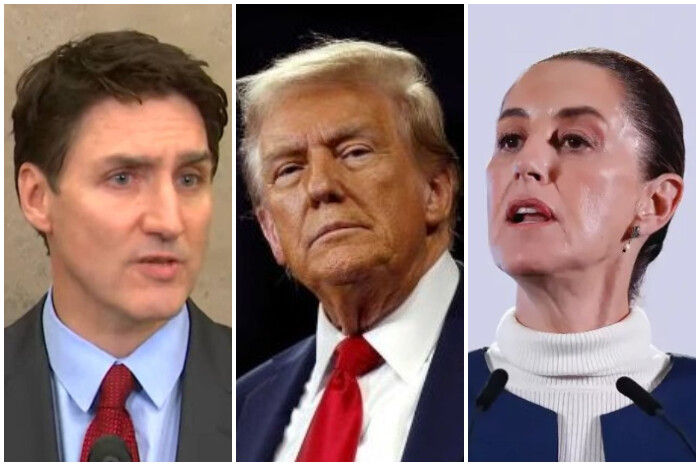 Anuncia Trump que mañana hablará con México y Canadá sobre los aranceles