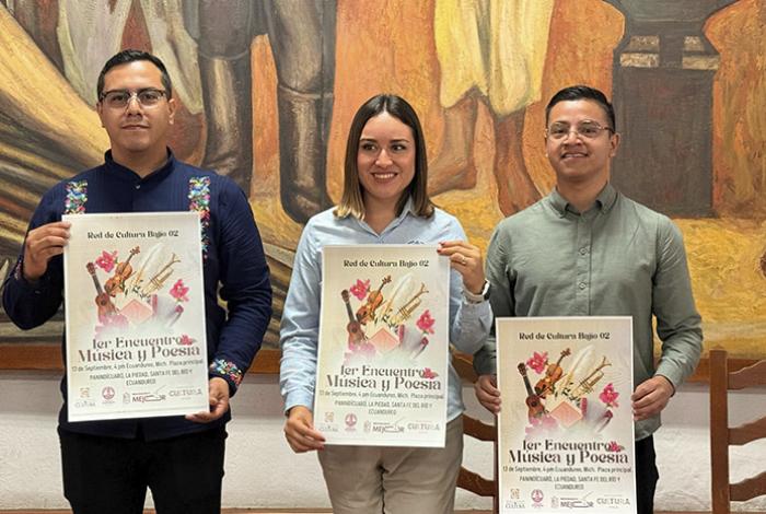 Anuncian encuentro de música y poesía con más de 50 creadores en la región Bajío