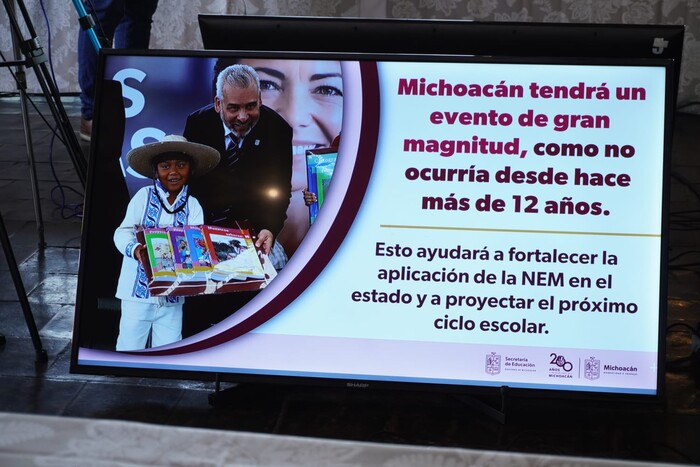 Anuncian Primer Encuentro Pedagógico Michoacán