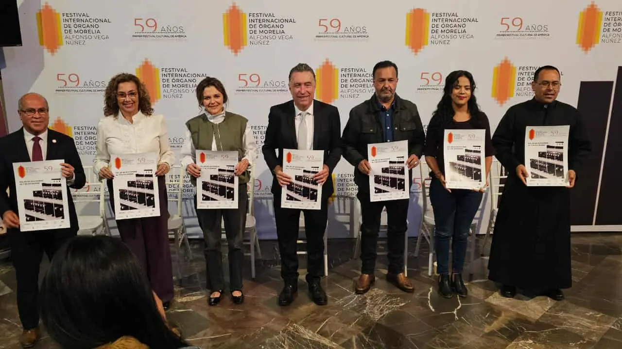 Anuncian próxima edición del Festival Internacional de Órgano de Morelia