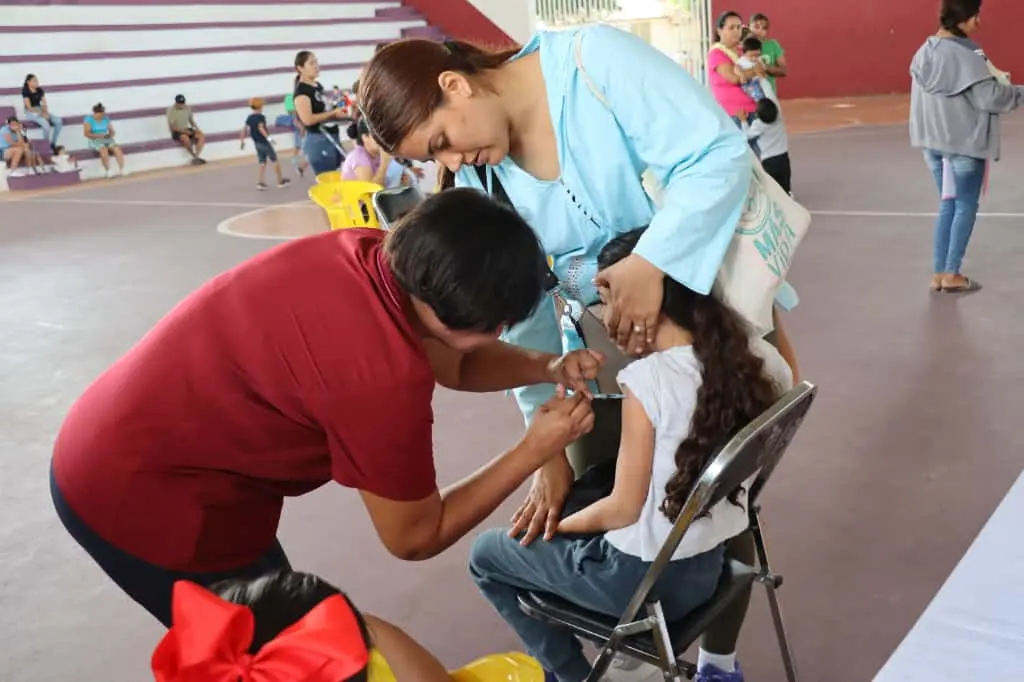 Apatzingán agradece la participación en el Macro Módulo de Vacunación