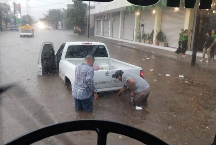 Apatzingán y Morelia con afectaciones por lluvias
