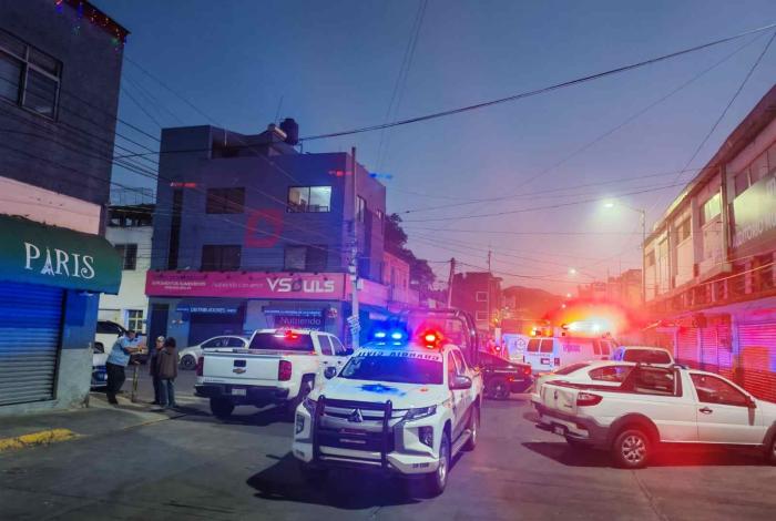 Arde local en el Mercado del Auditorio, Morelia