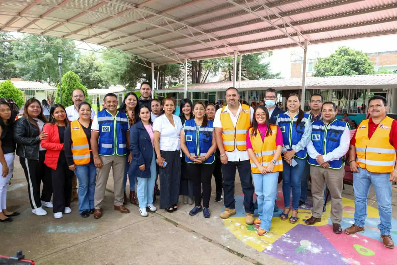 Arranca Ayuntamiento de Quiroga rehabilitación en el Jardín de Niños Justo Sierra