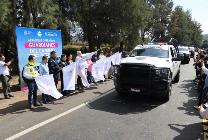 Arranca Bedolla operativo Guardianes del Camino para reforzar la seguridad en región Los Reyes-Jacona
