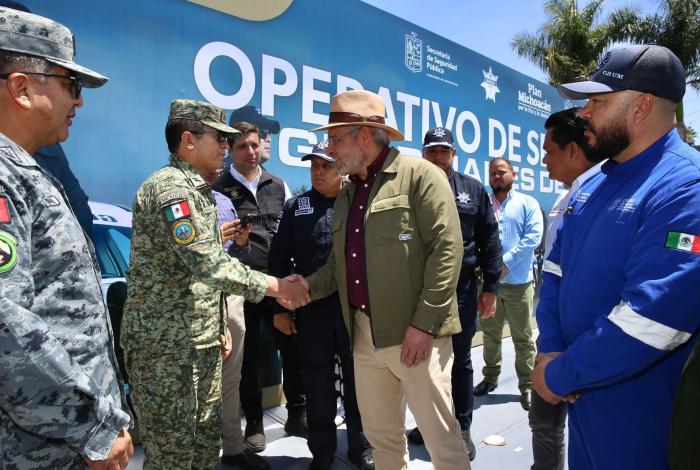 Arranca Bedolla operativo de Semana Santa 2026