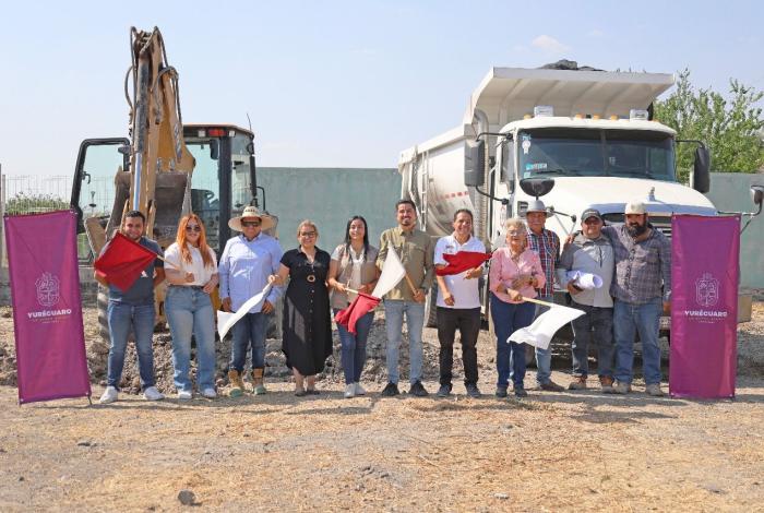 Arranca construcción de viviendas del bienestar en Yurécuaro para población vulnerable