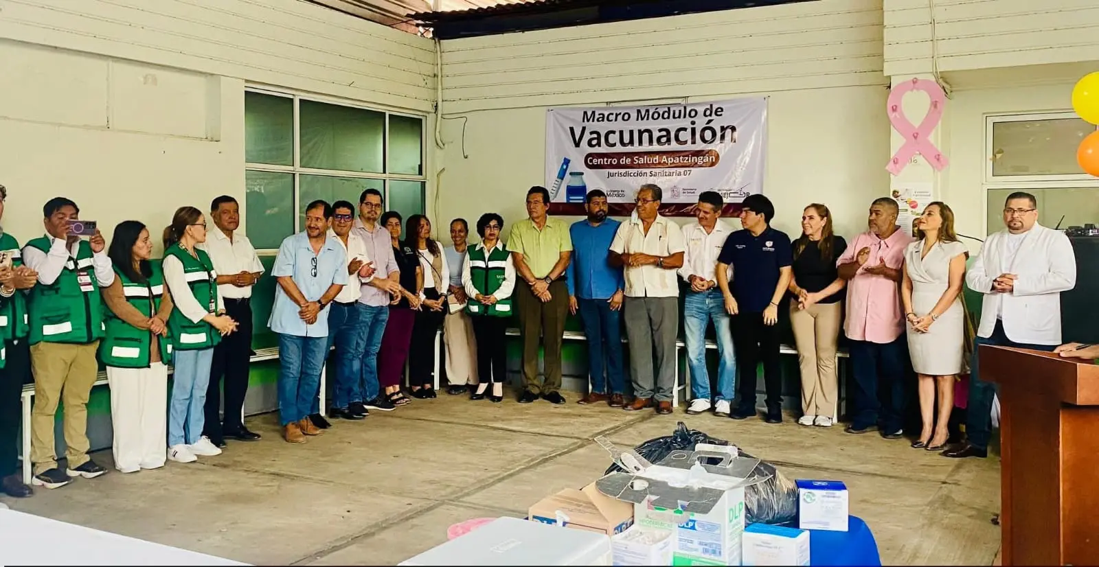 Arranca en Apatzingán jornada reforzada de vacunación contra el sarampión