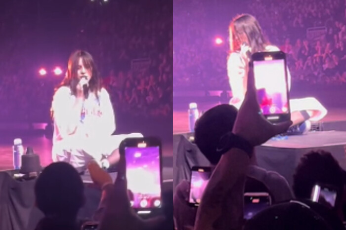 Arrojan un objeto en la cara de Billie Eilish durante un concierto en Arizona