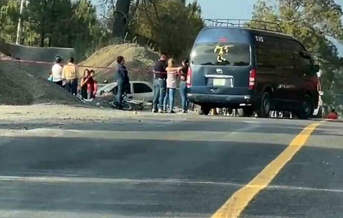 Arrollan a dos ciclistas; uno no sobrevivió