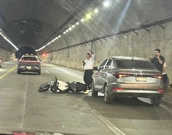 Arrollan a motociclista en el Ramal Camelinas