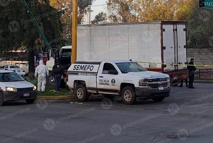As3sin4n a conductor de camión en Uruapan
