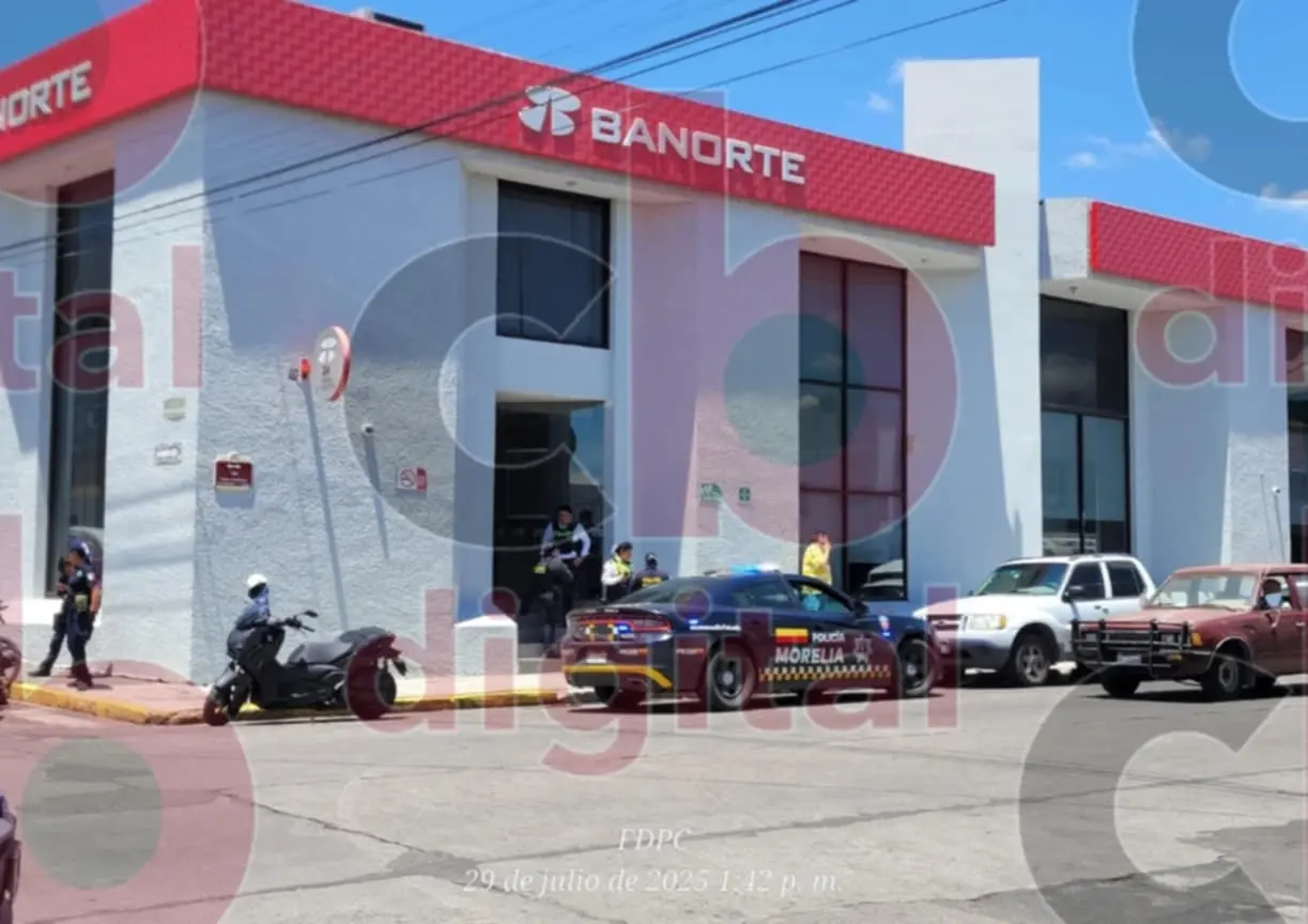 Asaltan cuentahabiente en la avenida Lázaro Cárdenas en Morelia