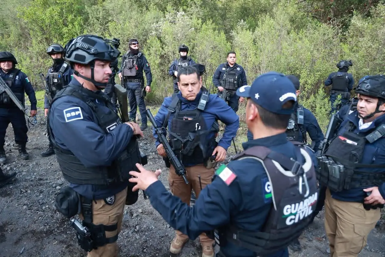 Asegura SSP camionetas, armas y municiones durante operativo en Nahuatzen